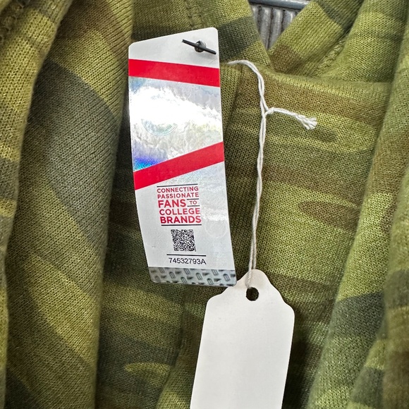 Aviator Nation University of Texas Pullover Hoodie Relaxed in Camo Size XL NWT - Picture 8 of 10